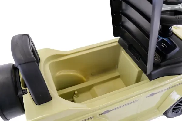 Opbergruimte onder de zitting