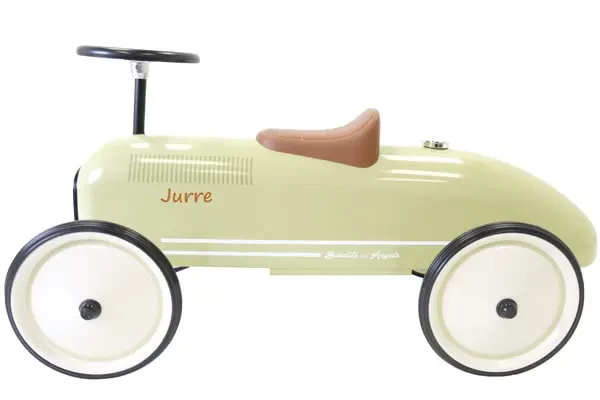 Optioneel: naamsticker bruin