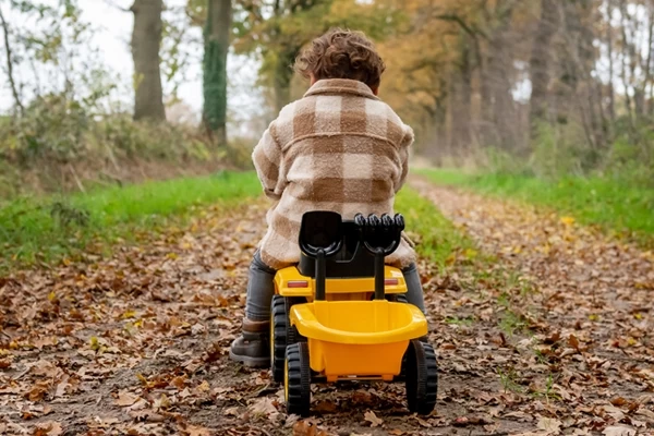 Tractor inclusief aanhanger