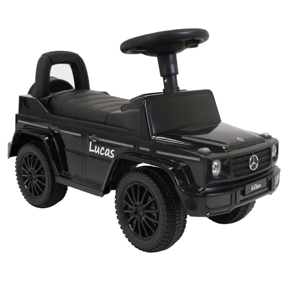 Mercedes Benz G350D met naamsticker