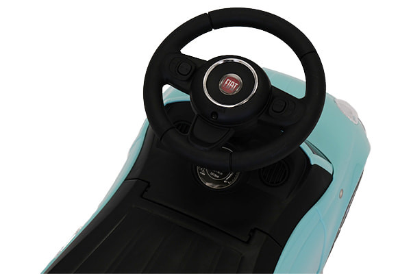 Wielen draaien mee met stuur