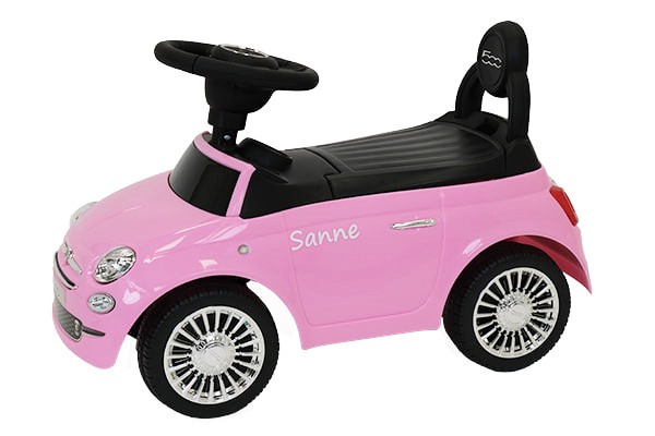 Optioneel: witte naamsticker