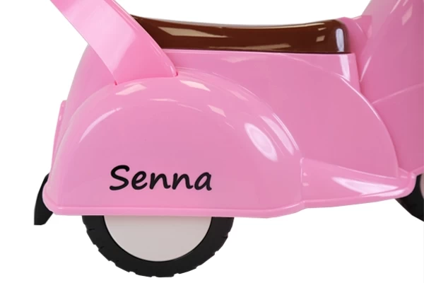 Je ontvangt twee stickers