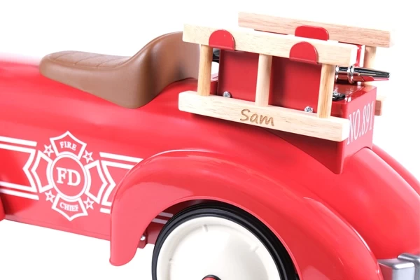 Voor Oldtimer brandweerwagen