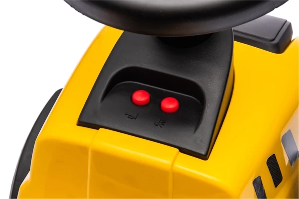 Knoppen voor claxon en koplampen