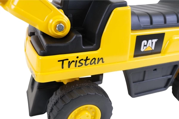 Naamsticker aan de andere zijde