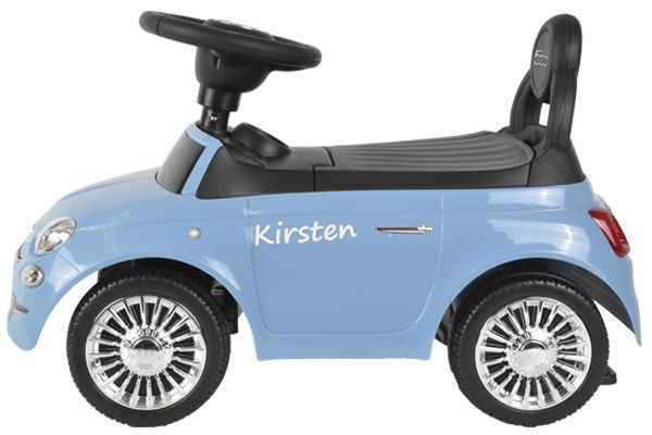 Maak de auto helemaal af met de optionele naamsticker.