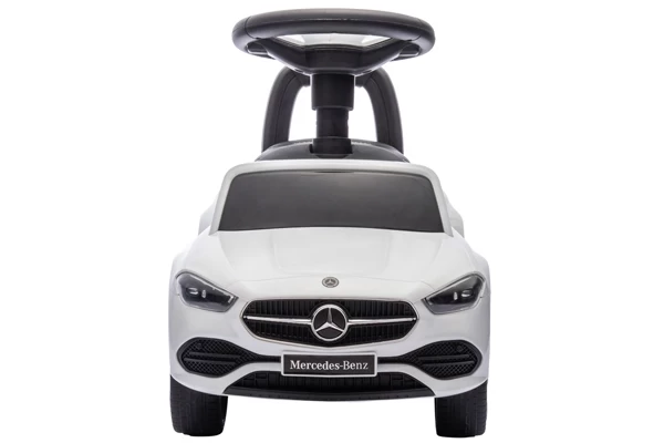 Chique witte loopauto