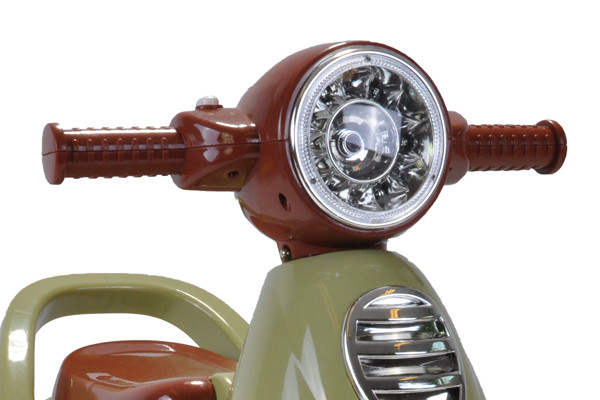 Er zit echt licht in de koplamp