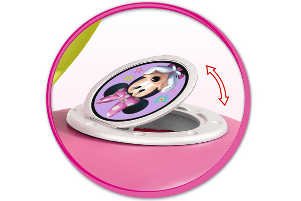 Met een echte tankdop!