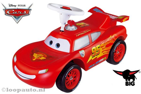 Cars loopauto Bliksem Mc Queen.