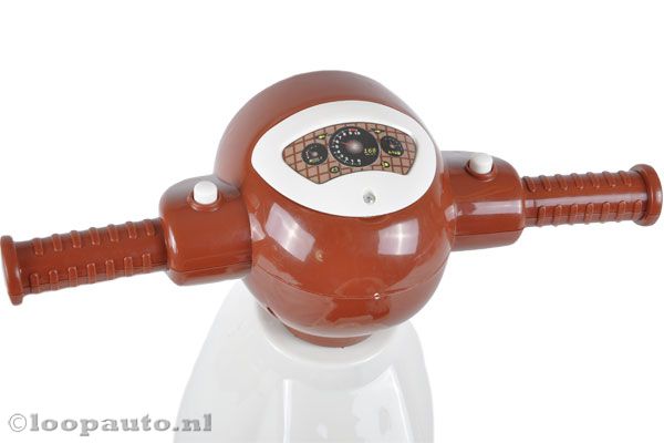 Met sticker van een dashboard.