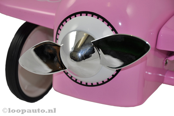 De propellor kan echt draaien.