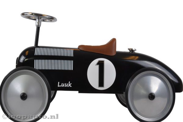 optioneel: stickers met eigen naam.