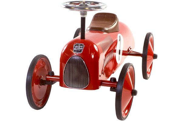 Compleet met echt werkend stuur.