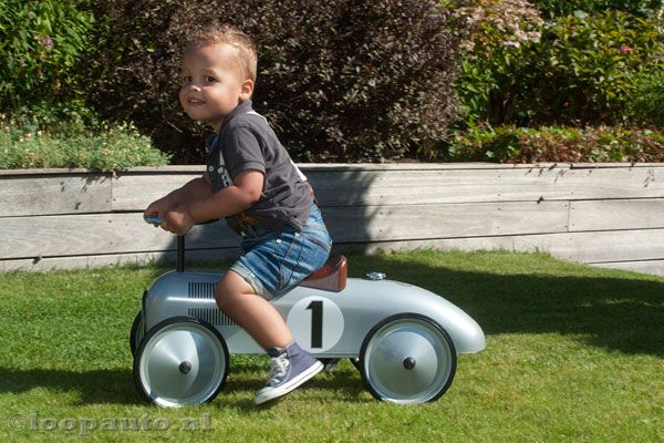 Geschikt voor kleine racers vanaf 1 jaar.