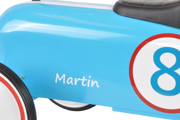 Witte stickerset voor je Michael Retro Roller.