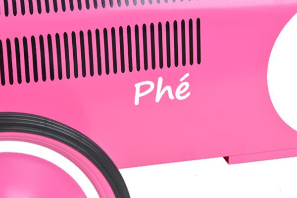 Witte stickerset voor je Marilyn Retro Roller.