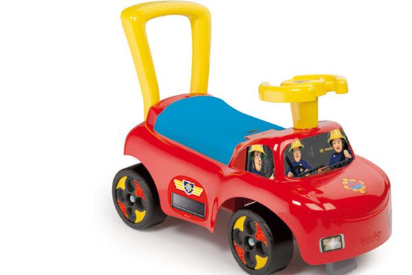 Sam de brandweerman loopauto.