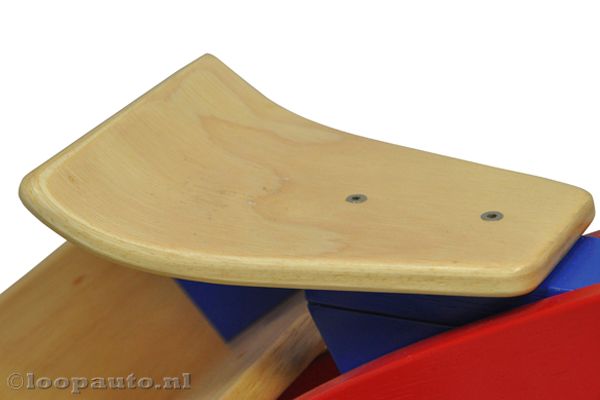 Houten zadel ( zadelhoogte: 23,5 cm )