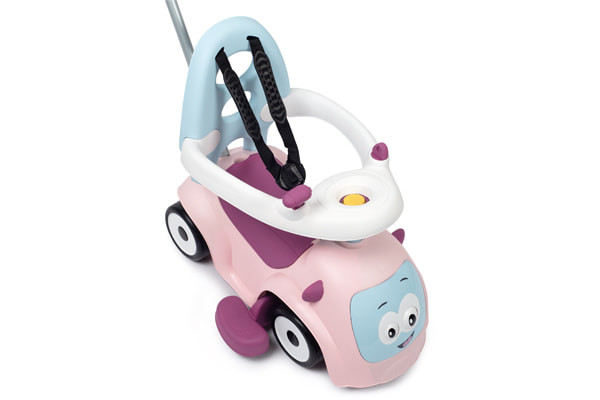 Met afneembare duwstang en voetensteunen